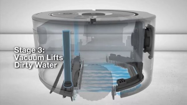 Принцип работы iRobot Scooba 230 (www.iRobot52.ru)