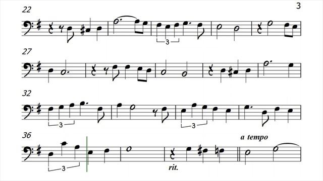 Sampaguita Cello Sheet Music Backing Track Play Along Partitura смотреть онлайн