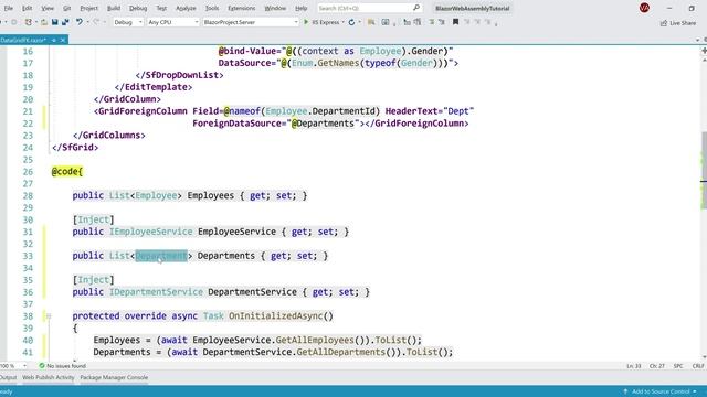 ASP.NET Core Blazor | Data from two tables in DataGrid смотреть онлайн