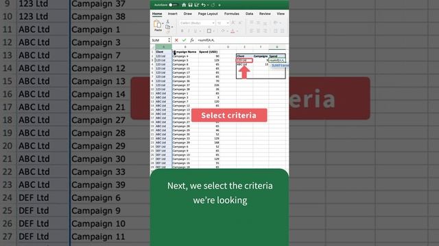 Excel for Marketers ? How to use quickly count values using SUMIF смотреть онлайн