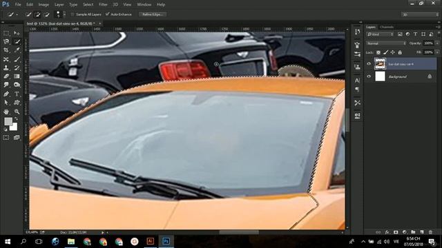 Quick Selection Tool - Hướng dẫn sử dụng Quick Selection trong Ps | Tự Học Đồ Hoạ смотреть онлайн