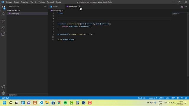 14.5 - Funciones con tipado definido en PHP - Curso PHP 8 desde cero (Actualizado) смотреть онлайн