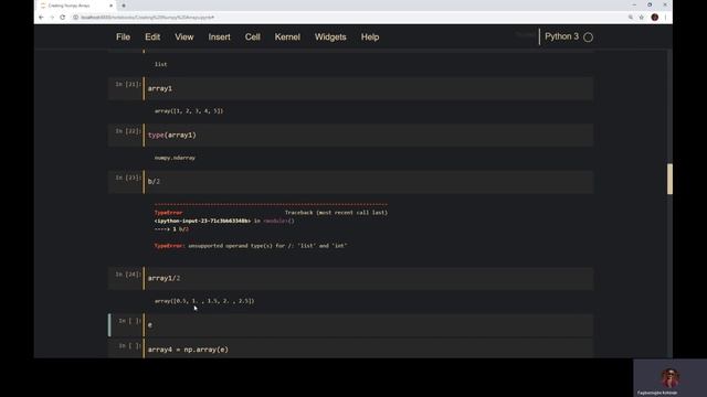 Python List vs Array смотреть онлайн