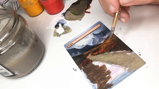 ГОРА | Magic: The Gathering altered | МТГ альтерация Xonni смотреть онлайн