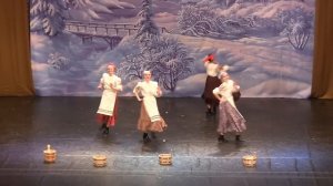 русский шуточный танец «возле речки»