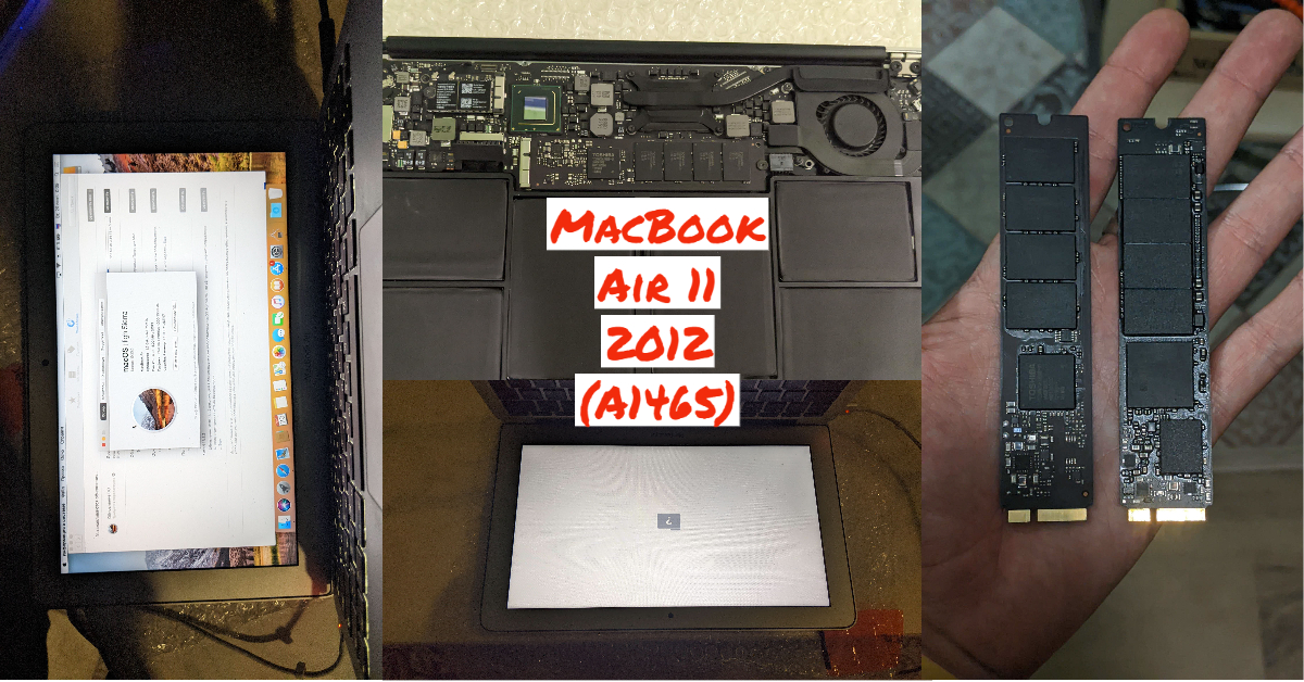 Ноутбук Apple MacBook Air 11 2012 (A1465) / белый экран, хаб, зарядник, Ssd