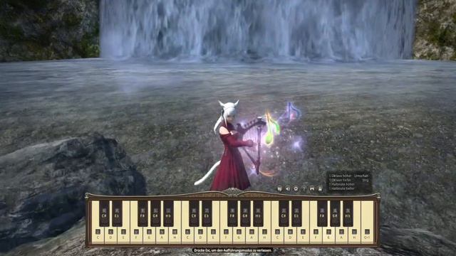 FF14 Bard Performance "Undertale Heartache" смотреть онлайн