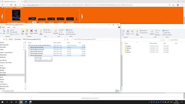 How to update the Firmware on the Yaesu FTDX10. смотреть онлайн