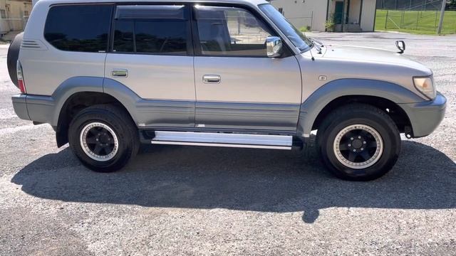 1997 TOYOTA LAND CRUISER PRADO TZ KZJ95 - 4X4 - TURBO DIESEL - JDM - Exterior смотреть онлайн