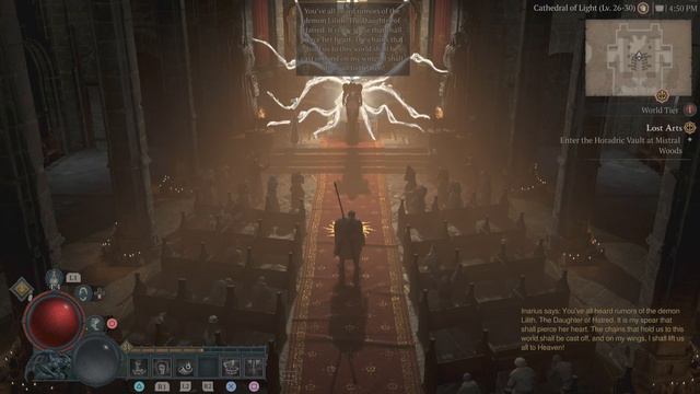 DIABLO 4: What happens if you use Wings of the Creator emote in front of Inarius смотреть онлайн