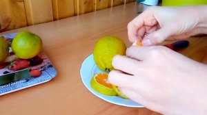 Мандарин Павловский дегустация первого урожая. Проблема с корневой, белый налет на корнях.