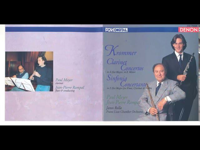 Krommer - Clarinet Concertos, Sinfonia Concertante смотреть онлайн