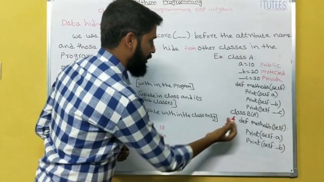 Python Programming (Part - 54) Data Hiding in Python смотреть онлайн