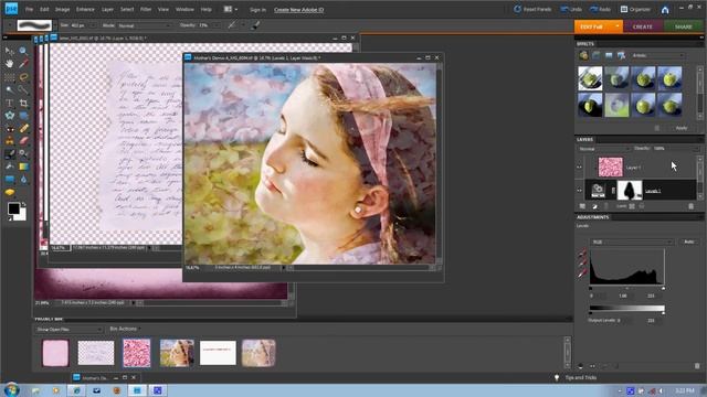 Explore Your Artistic Side in Elements and Photoshop with Textures, Layer Styles, and Layer Masks. смотреть онлайн