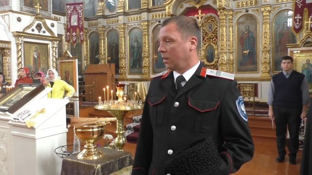 Кадеты детского клуба «Патриот» приняли присягу казака. смотреть онлайн