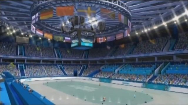 Mario & Sonic at the Olympic Winter Games Sochi 2014 [Wii U] - Speed Skating смотреть онлайн