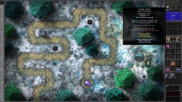 Прохождение игры GemCraft Frostborn Wrath. Часть 1. TimeLapse Game