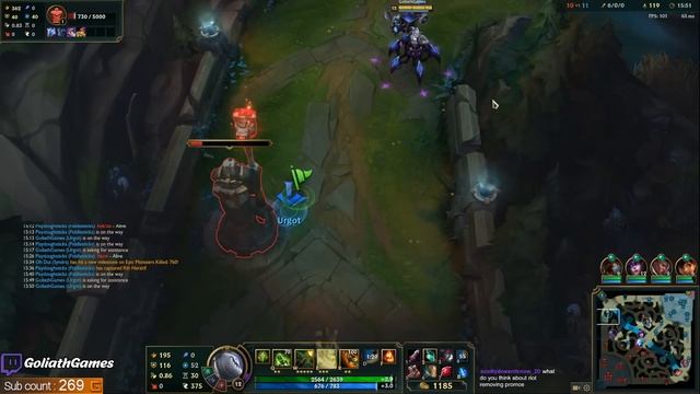 This might be my cleanest game ever in high elo (Flawless Urgot) смотреть онлайн
