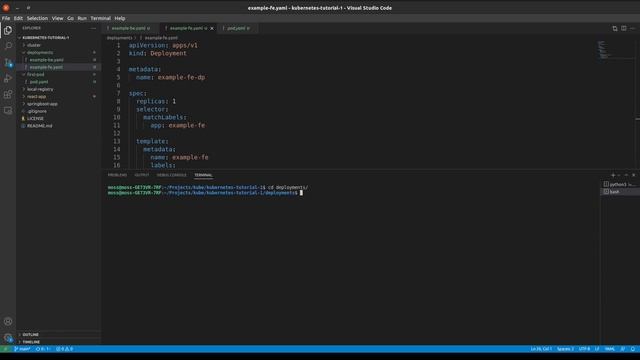 06. Kubernetes beginner Creating Deployments смотреть онлайн