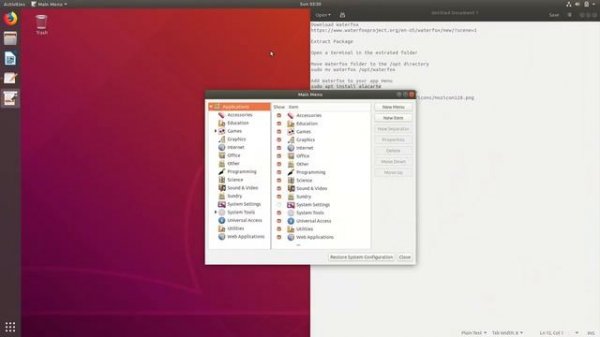 How to install Waterfox Browser on Ubuntu 18.04
