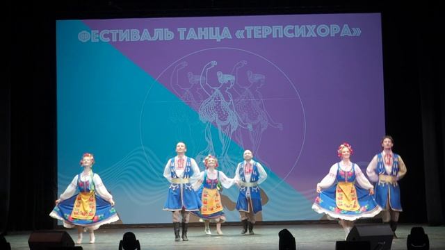 Польский танец «Краковяк» - Ансамбль народного танца «Узоры» смотреть онлайн