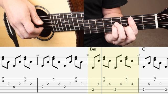 Bright Eyes - Art Garfunkel | Fingerstyle Guitar Lesson + Tab смотреть онлайн