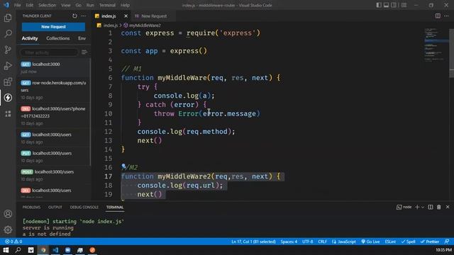 #4, ExpressJS | Middleware and Router | Coding Club Bangladesh | Md. Rokibul Hasan смотреть онлайн
