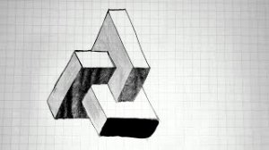 3D рисование. Рисование объёмных фигур. Рисование по клеткам. 3D рисунок