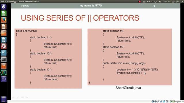 Why Logical AND (&&) and Logical OR (||) Operators Are Called Short Circuit Operators ? | Java смотреть онлайн