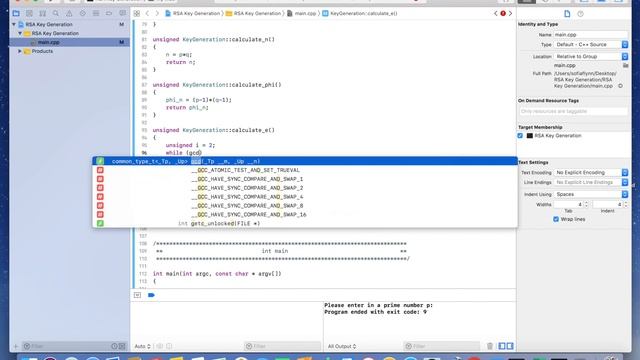 Coding RSA Key Generation with C++ смотреть онлайн