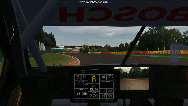 Assetto Corsa - mod DTM 2020 modified by FVandelli to SPA 2020 DTM version - Cockpit visual смотреть онлайн