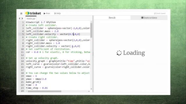 Coding for High School Physics 29 Sticking Collisions смотреть онлайн