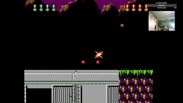 Super Contra 8 (NES Famicom) co-op с Александром Пустоваловым (FULL GAME) смотреть онлайн
