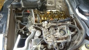 Мерседес, двигатель 111.945. Замена цепи, прокладки ГБЦ. День 1