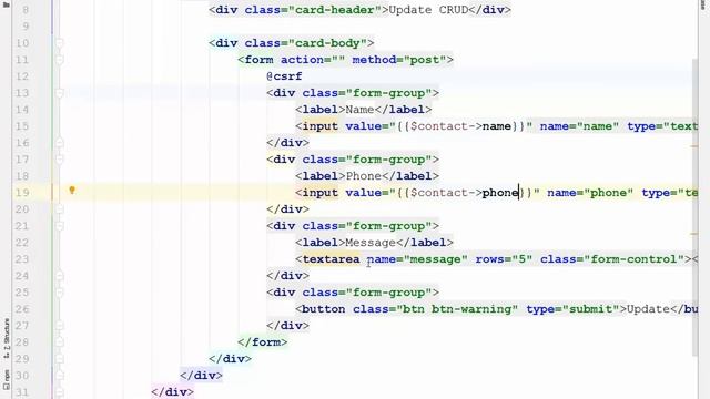 Laravel CRUD part -2 | BITM Web App Development with Laravel 2019 смотреть онлайн