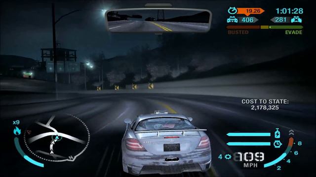 NFS Carbon - All 10 heat levels in free roam (part 3/3) смотреть онлайн