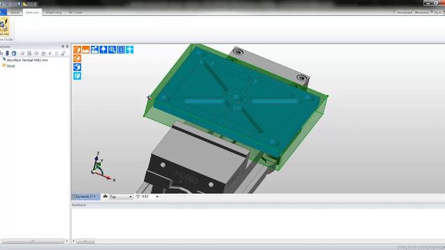 4a. Edgecam TestDrive tutorial - Selecting a machine and feature finding смотреть онлайн