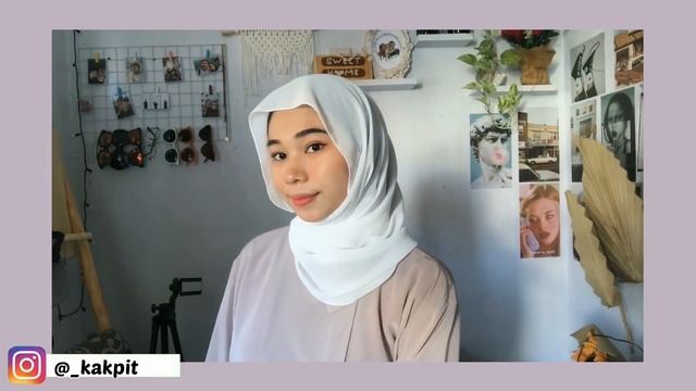 TUTORIAL PASHMINA SIMPLE ( 2 STYLE ) | kakpit channel смотреть онлайн