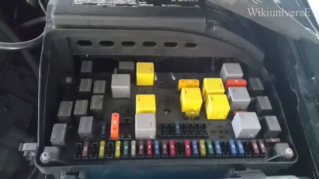 Fuse Box Location for Mercedes-Benz ML - Class !!! смотреть онлайн