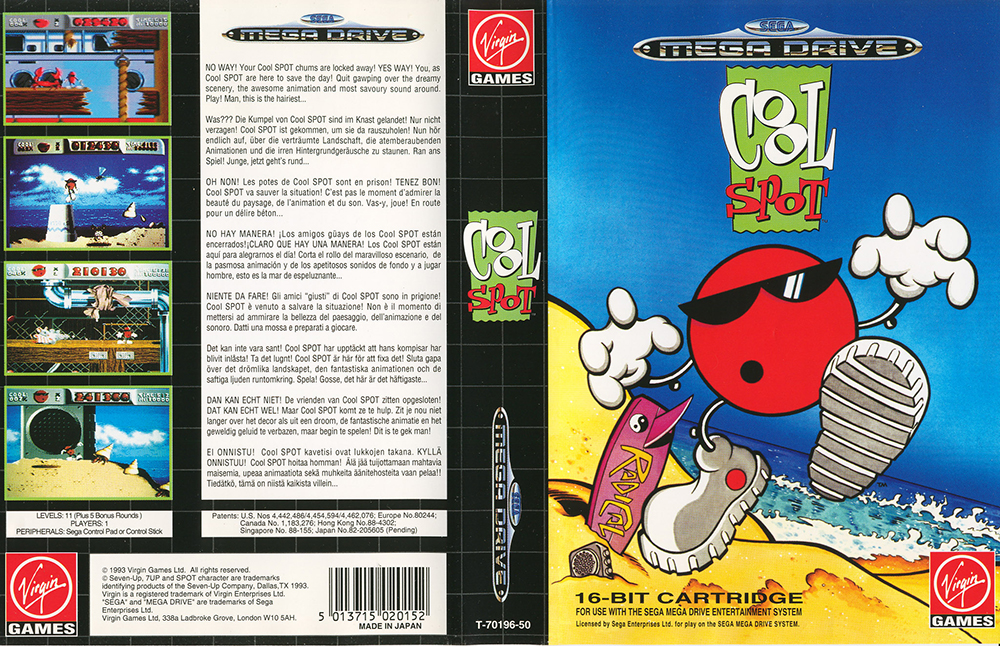 Cool Spot прохождение SEGA смотреть онлайн