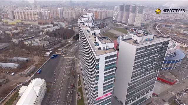 Аэросъемка ЖК "Лица", 25.11.2017 смотреть онлайн