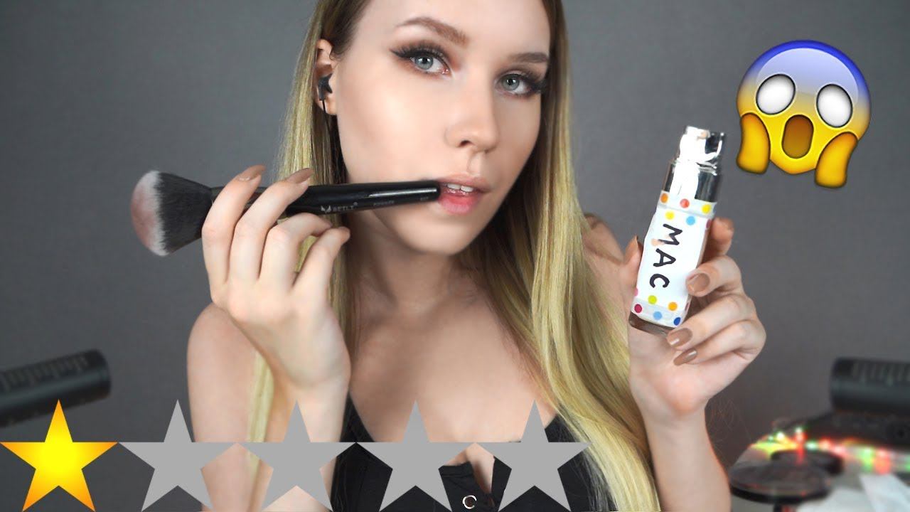 АСМР МАКИЯЖ В УЖАСНОМ САЛОНЕ Пародия | ASMR WORST Reviewed MakeUp смотреть онлайн