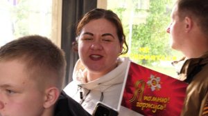 В Смоленске первый рейс в этом году совершил «Трамвай Победы»