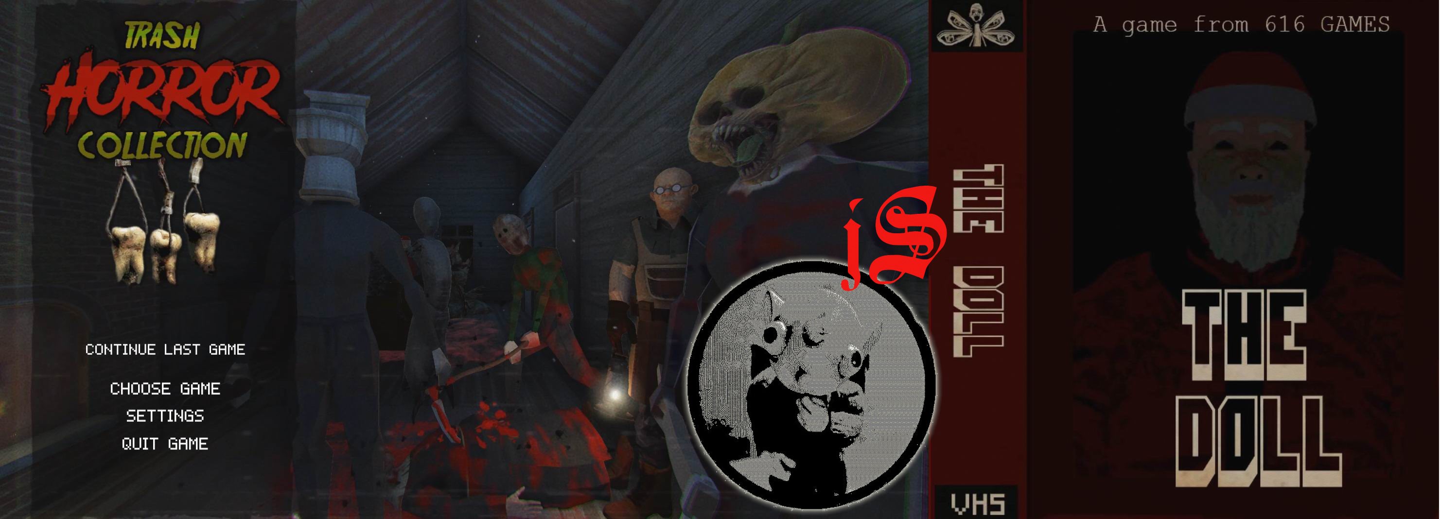 TRASH HORROR COLLECTION 3 / THE DOLL - КУКЛА САНТЫ ДВИГАЕТСЯ ИЛИ ЭТО СОВСЕМ НЕ КУКЛА смотреть онлайн