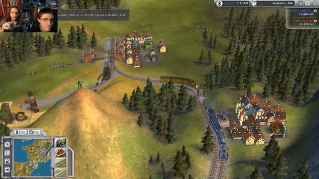 Sid Meier's Railroads - Multiplayer! смотреть онлайн