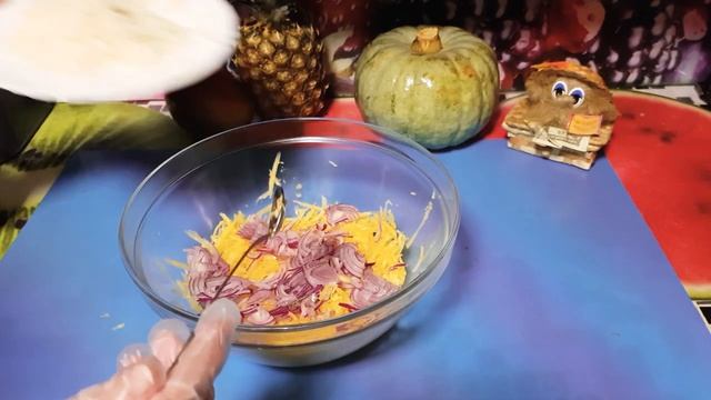 Салат из тыквы. Пошаговый рецепт просто и вкусно. смотреть онлайн