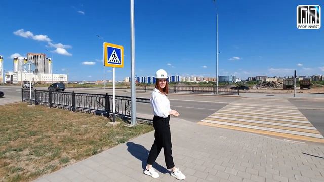 Расположение великолепного ЖК "KERUEN" от компании PROF INVEST смотреть онлайн