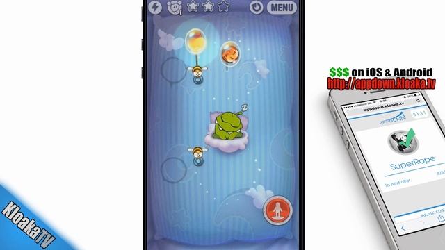 Cut The Rope 16-17 Pillow Box Walkthrough (3 Stars) смотреть онлайн