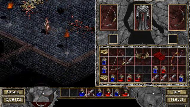 Diablo 1 - King Leoric's Tomb смотреть онлайн