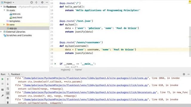 APP L8 (part 4) – Flask coding demo смотреть онлайн
